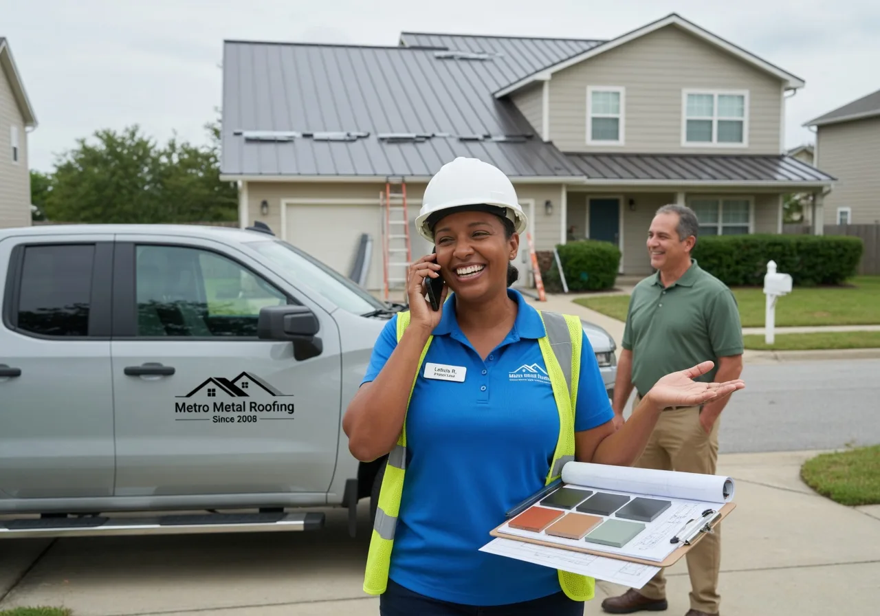 Storm Damage Metal Roof Repair in Wapiti, WY